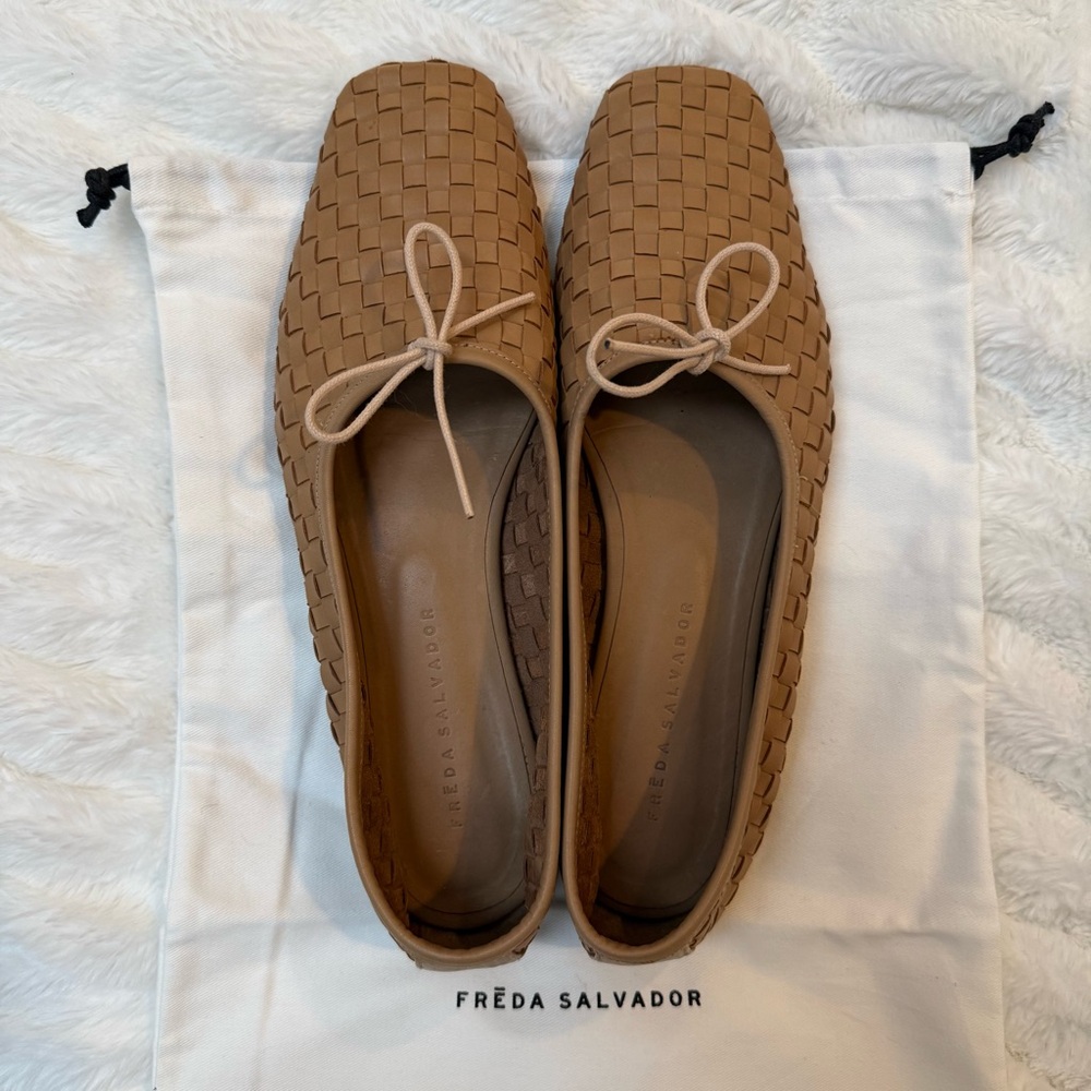 Freda Salvador Jada Square-toe Ballet Flat